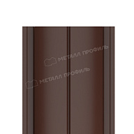Штакетник металлический МЕТАЛЛ ПРОФИЛЬ ELLIPSE-T 19х126 (ПЭ-12-8017-0.45)