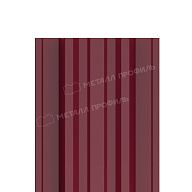Штакетник металлический МЕТАЛЛ ПРОФИЛЬ TRAPEZE-T 16,5х118 (ПЭ-12-3005-0.45)