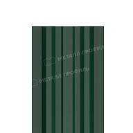 Штакетник металлический МЕТАЛЛ ПРОФИЛЬ LАNE-T 16,5х99 (ПЭ-12-6005-0.45)