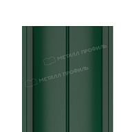Штакетник металлический МЕТАЛЛ ПРОФИЛЬ ELLIPSE-T 19х126 (ПЭ-12-6005-0.45)